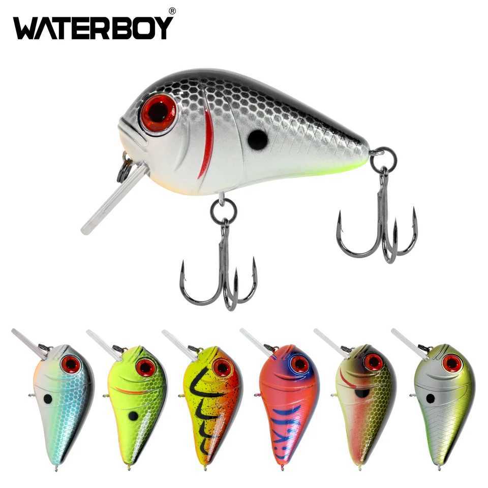 WATERBOY Crazy Crankbaits New Design Fishing Lures Mini Minnow Swing Small Cranks Hard Baits 21g 62mmm Wobblers Fishing Lure Z250411