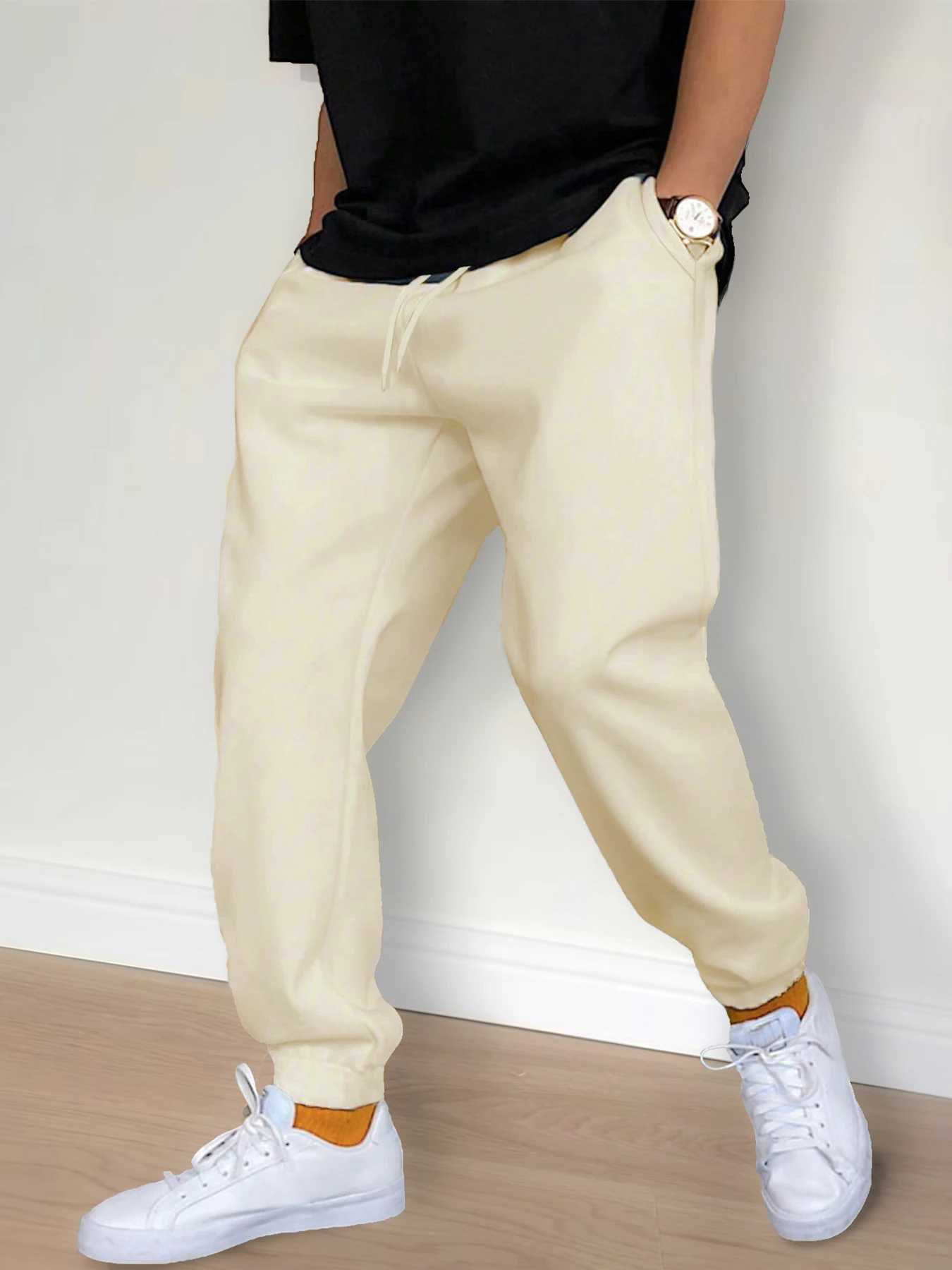 Mens casual sports pants gym sports pants mens jogging sports pants running exercise jogging pants W250411