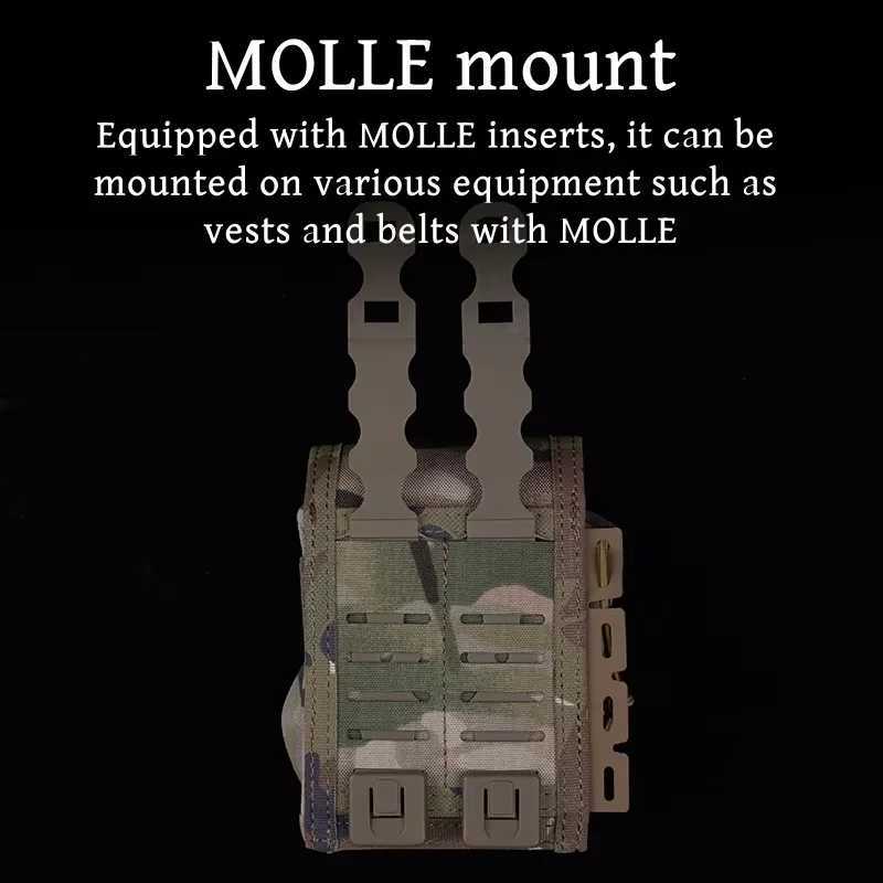 Outdoor multifunctional waist bag MOLLE first aid kit portable survival kit accessory bag camouflage training kit Z250411