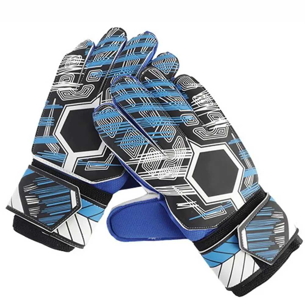 Finger Protection Goalkeeper Gloves Non-Slip Wear-Resistant Latex Soccer Gloves Durable Handguard Football Goalkeeper GlovesW251112