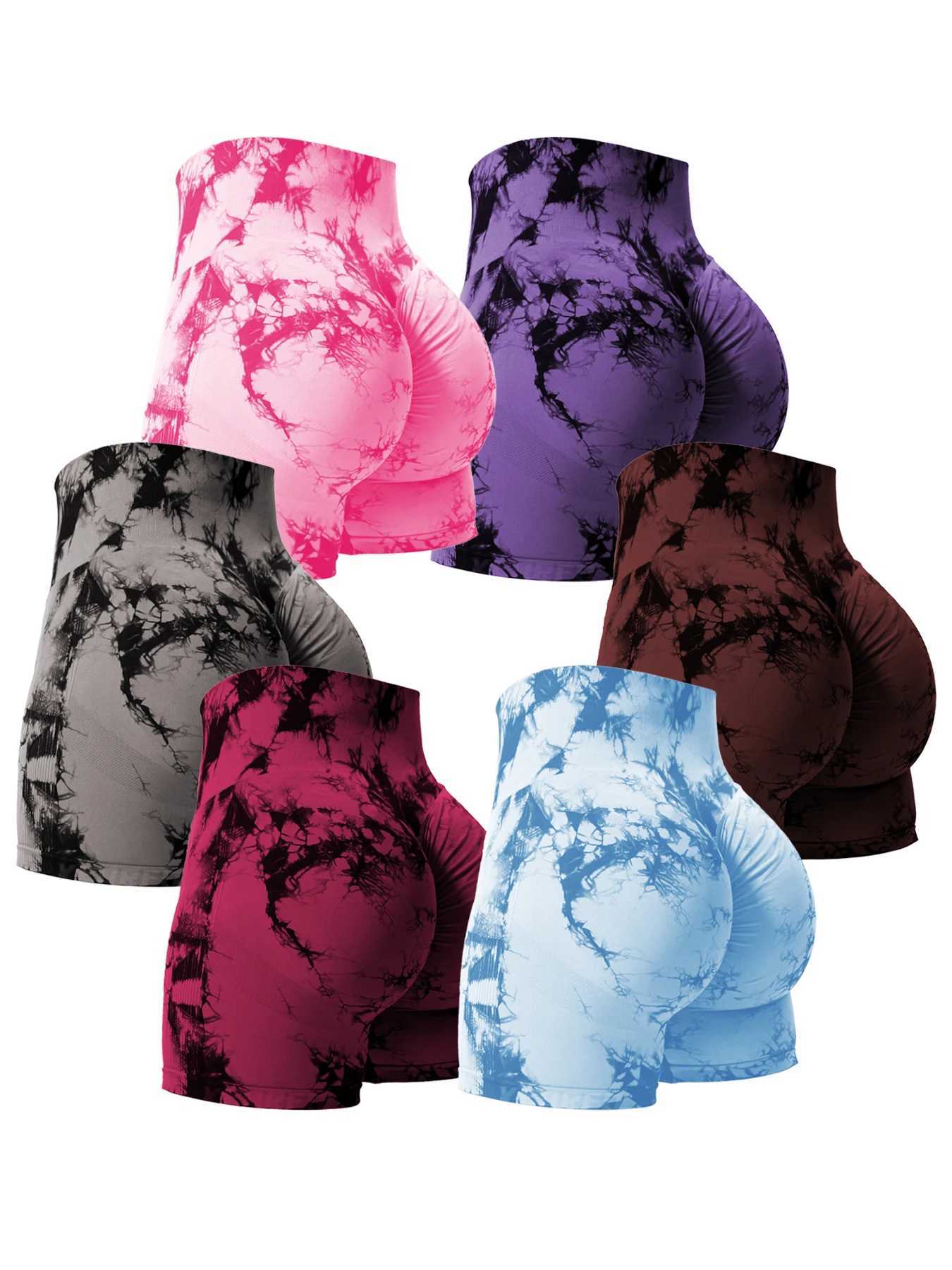 6-pack seamless hip lift high waist yoga gym running bike exercise bike exercise shorts Y250412