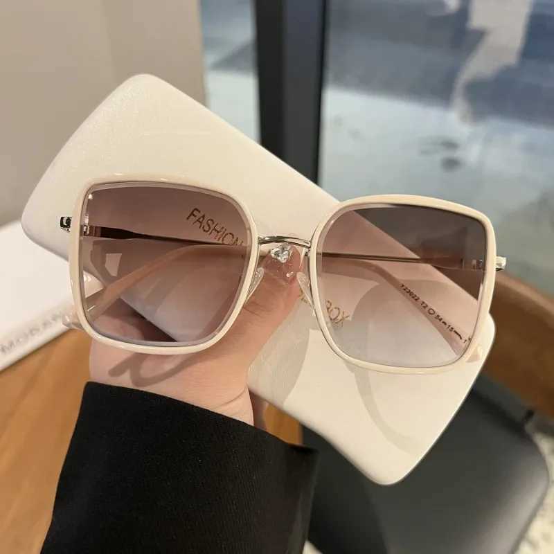 New Fashion Square Sunglasses Women Men Designer Luxury Gradient Sun Glasses Mens Classic Vintage Shades Eyewear UV400 GlassesC250411