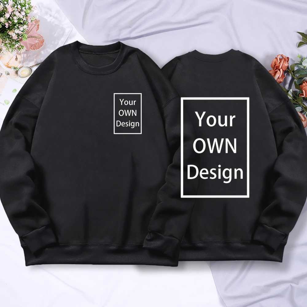 POD customization Your OWN Design Brand /Picture Custom Men Sweatshirts Send picture customization DIY Hoodie Autumn Winter Sportswear WomenT251112
