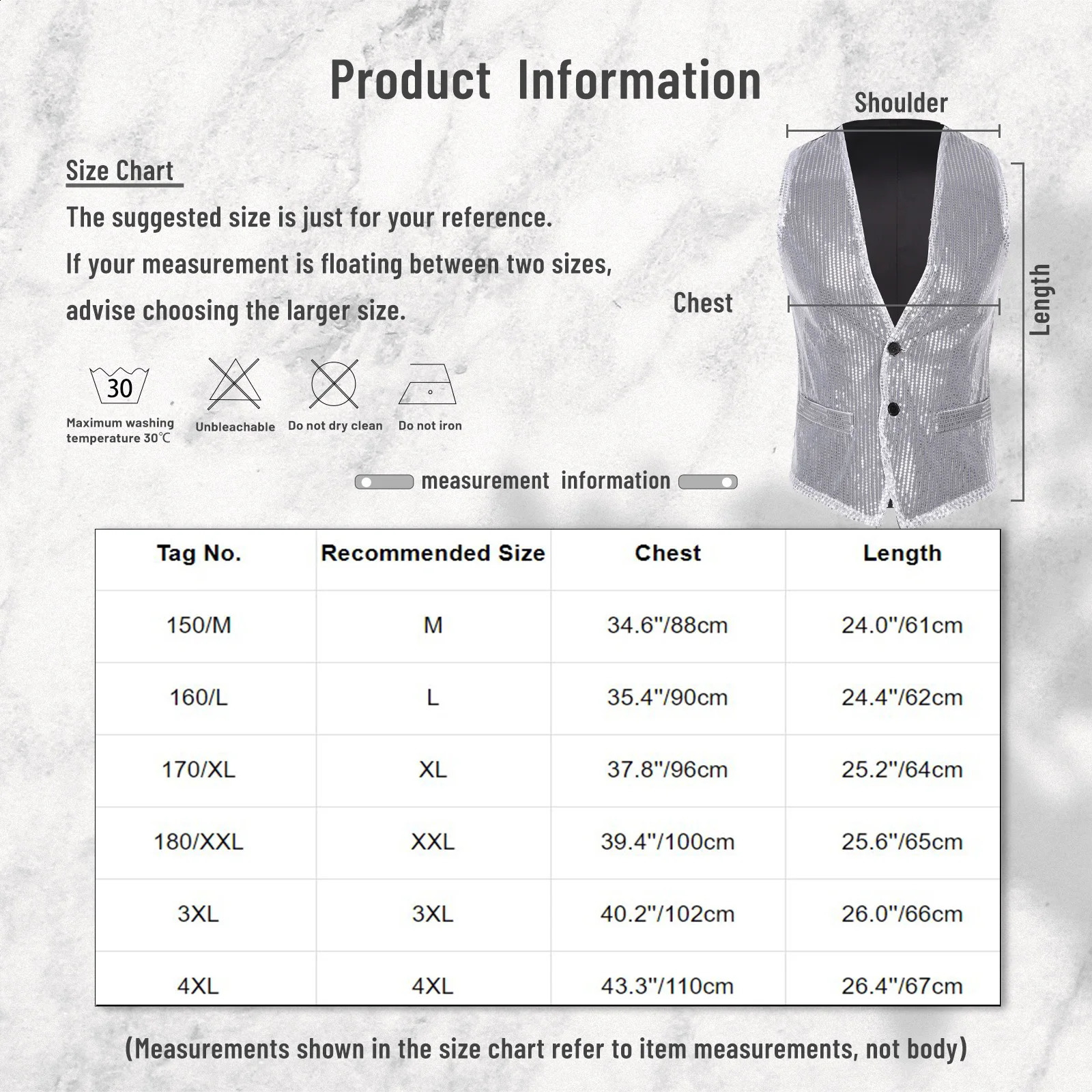 Men WomenGlittery Sequin Vest Fashion Button Sleeveless Waistcoat Jacket for Dancing Party Club Music Festival Stage Performance 250407