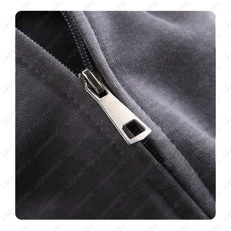 POD customization Fashion Zipper Hoodie High Quality Thick Men Woman Zip-up Hooded Personality Customization Your Graphic Winter SweatshirtT251112