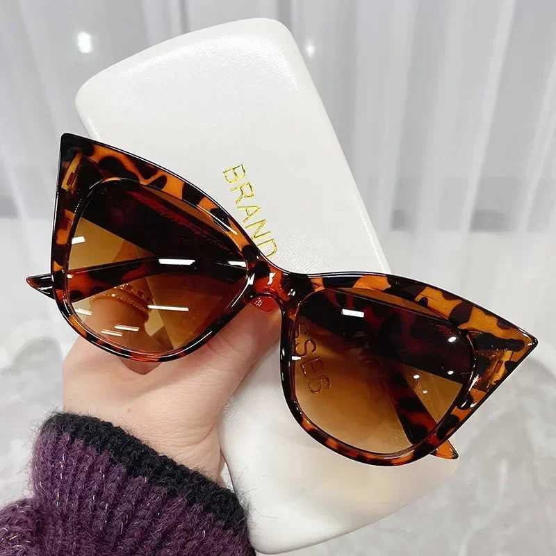 Fashion Cat Eye Sunglasses Women Brand Designer Vintage Sun Glasses Female 2024 Lady Retro Shades Oculos De Sol UV400 Z250411