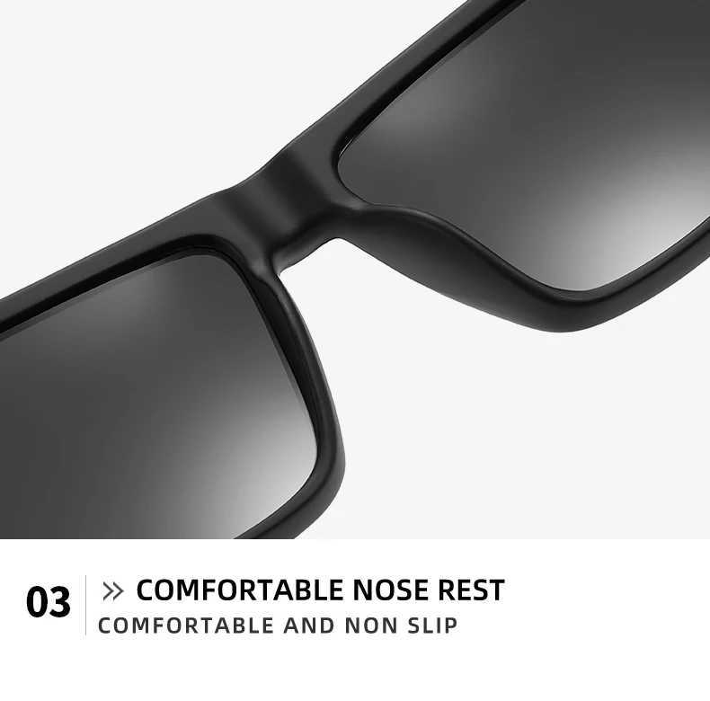 2023 new high quality luxury heatwave brand square sunglasses goggles womens mens sunglasses UV400 Z250411