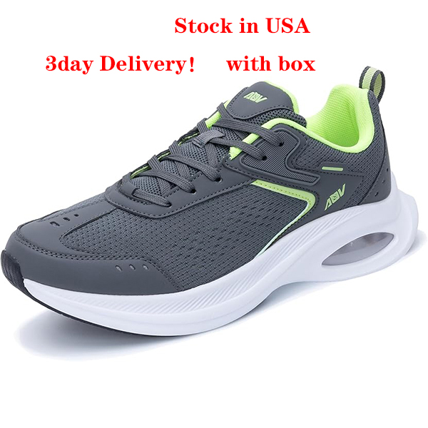 Designer Shoes High Quality Mens Walking Shoes with Arch Support Air Athletic Running Shoes Plantar Fasciitis Tennis Sneakers