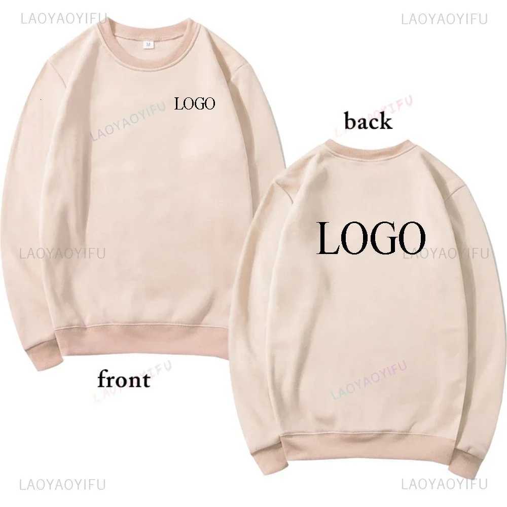 POD customization New 2025 Your OWN Design Brand /Picture Custom Men Women DIY Hoodie Sweatshirts Hoody Clothing Multicolour Loose FashionT251112