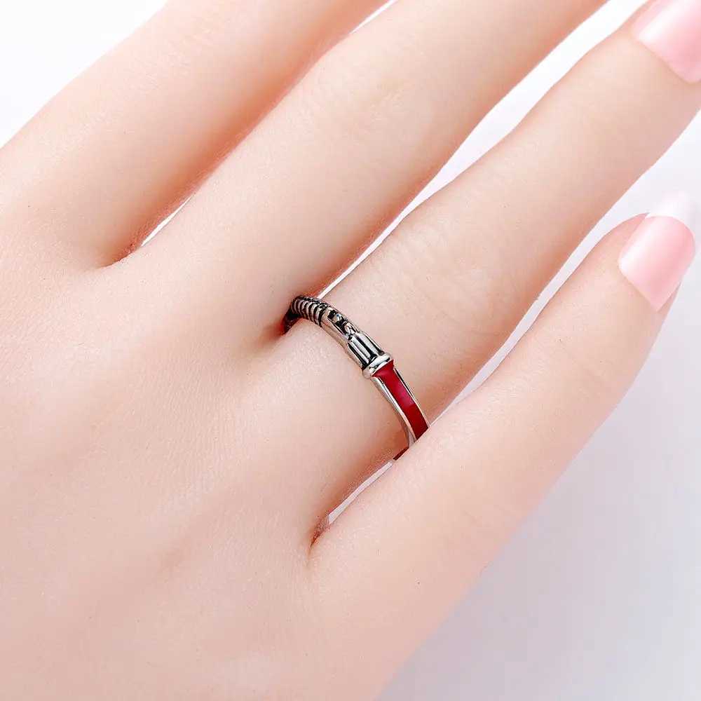 Halon Starlight Sword Ring Set Mens Punk Retro Original Ring Movie Fashion Jewelry Christmas Gift Mens Enamel RingXJ250412