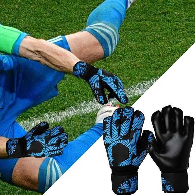 Football Receiver Gloves Kids Soccer Goalkeeper Gloves Breathable Athletic Gloves With High Grip Design Competition ProtectiveW251112