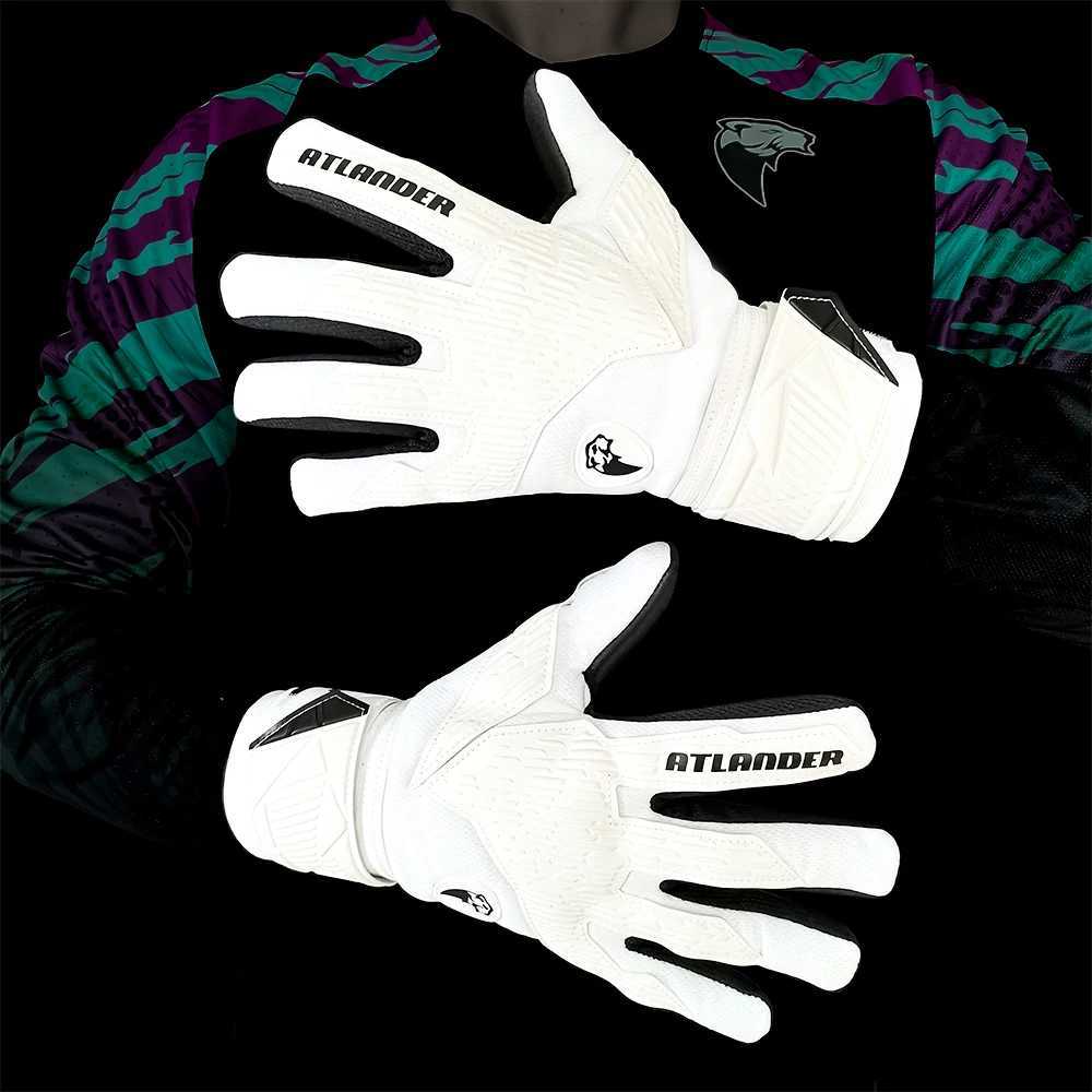 Goalkeeper gloves latex football wristband childrens adult anti slip protection strong grip football match training goalkeeper glovesXJ250412