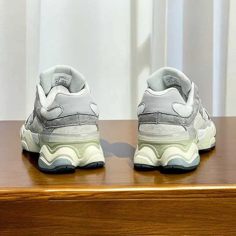 2024New Men/Women Reflective New 9060 Athletic Shoes Unisex Low Top Outdoor Shockproof Lightweight Running SneakersC250411