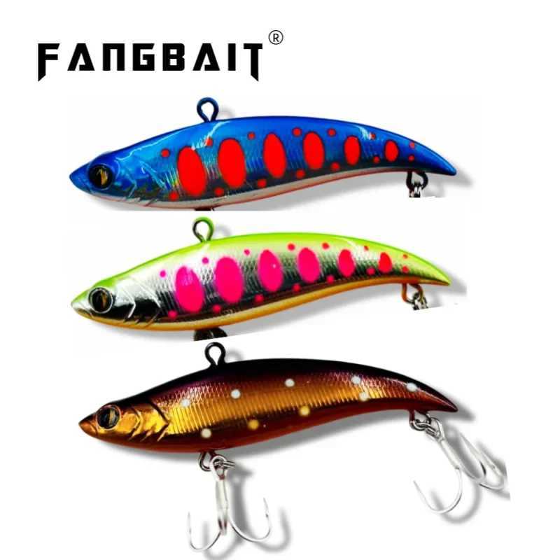 Rattlin Vika 75S Ice Fishing Vib Lures 75mm/16g 90mm/28.5g Winter Vibration Bass Pike Bait 90mm 18g Rattlin Smith Bay Blue Lure Z250411