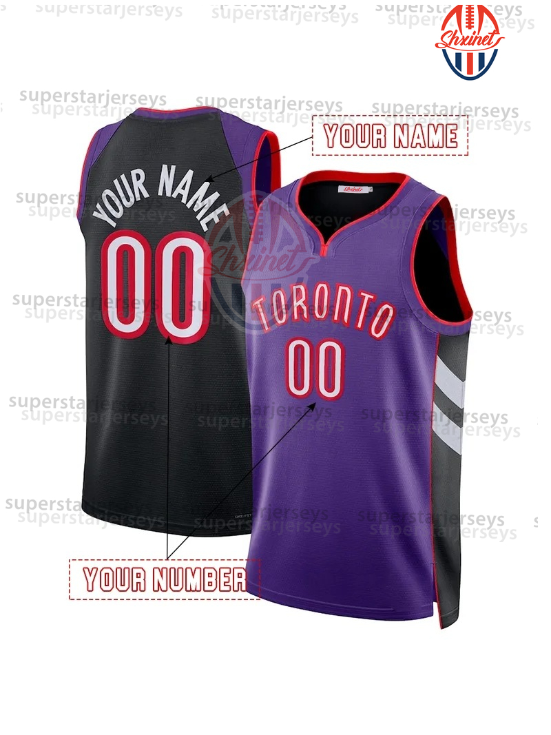 Personalized Custom 2025-26 CITY Jersey Scottie Barnes 4 Carter 15 Custom Basketball Barrett Stitched Any Number And Any Name