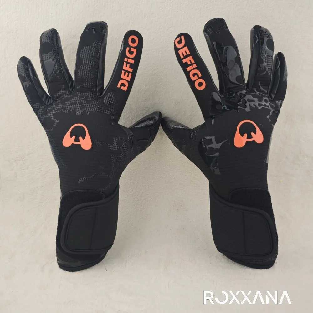 ROXXANA New Football Goalkeeper Gloves for Boys Training Equipment Thickened Latex Finger Protection Football EquipmentXJ250412