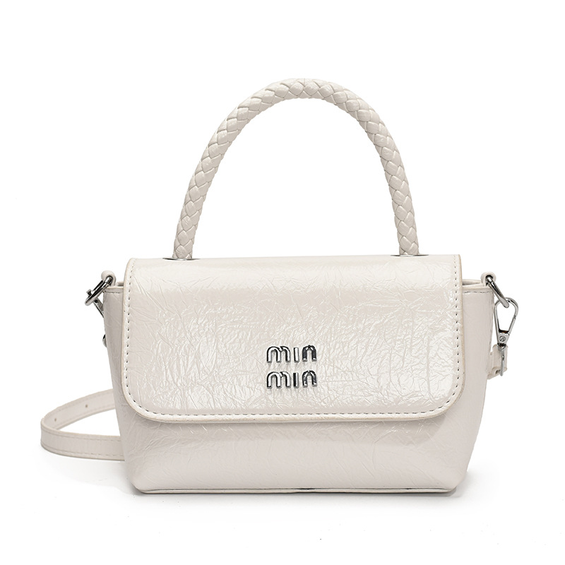 designer bag 2025 Leisure personality solid color small square bag shoulder bag handbag stylish small bag women's bag