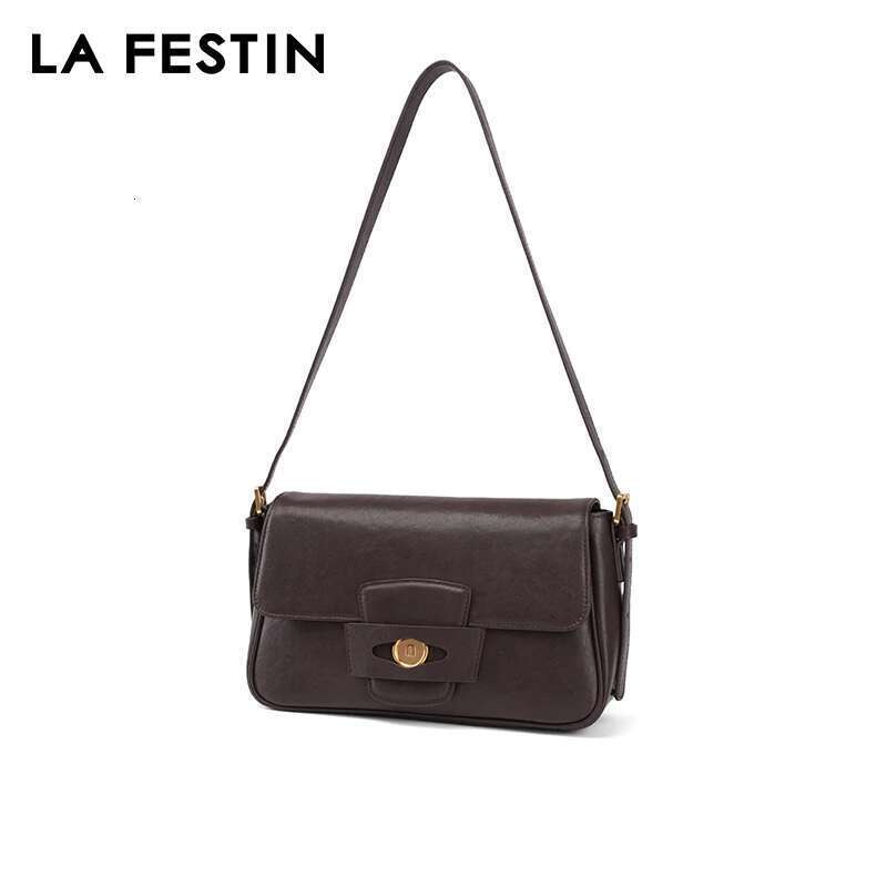 LA FESTIN Original Brand Women Casual Shoulder Crossbody Square Leather Classic Retro Female High Quality Bag