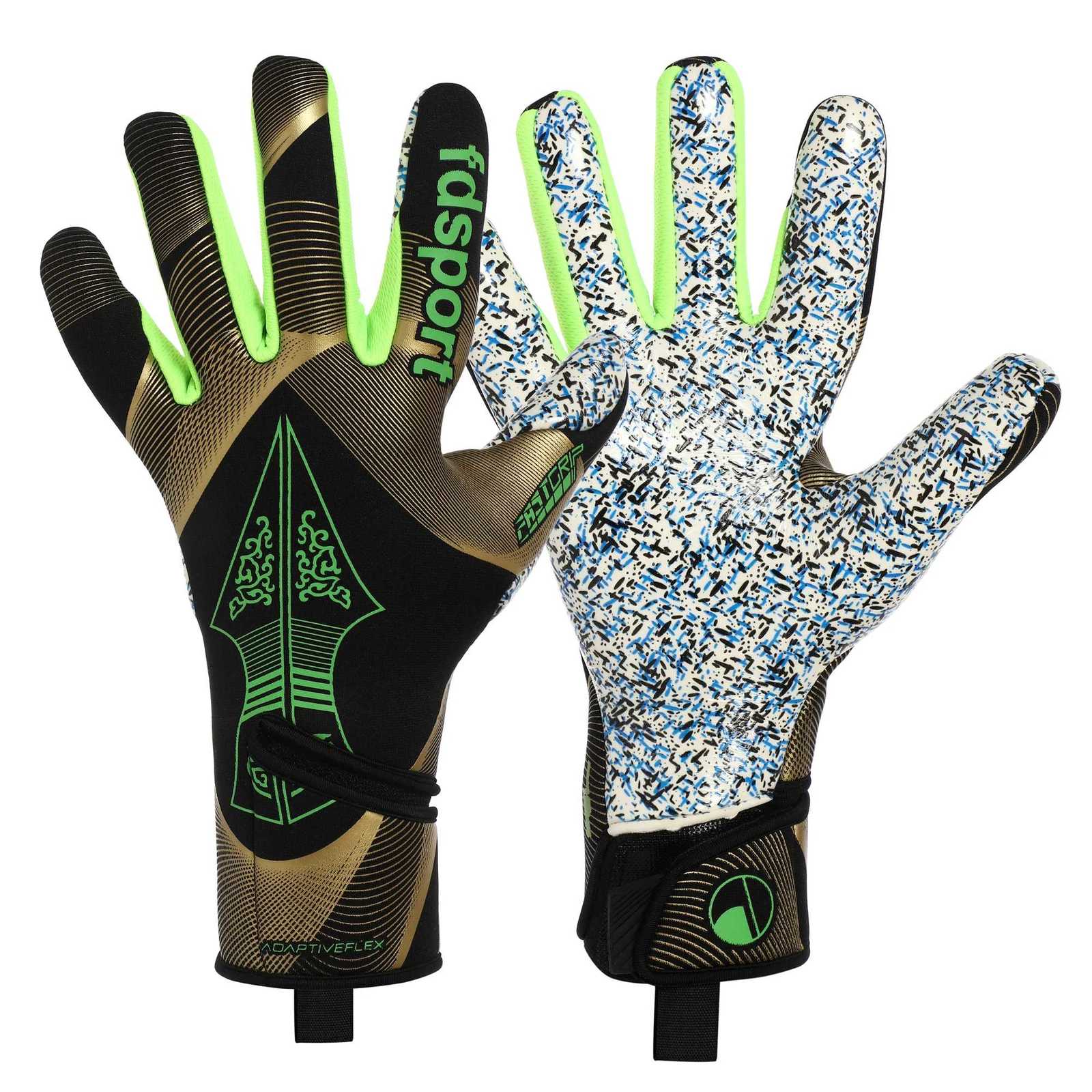 Mens Womens Football Soccer Goalkeeper Gloves Game Training Full Latex Thicken Sticky Latex Goalie Gloves Protection Non-slipW251112