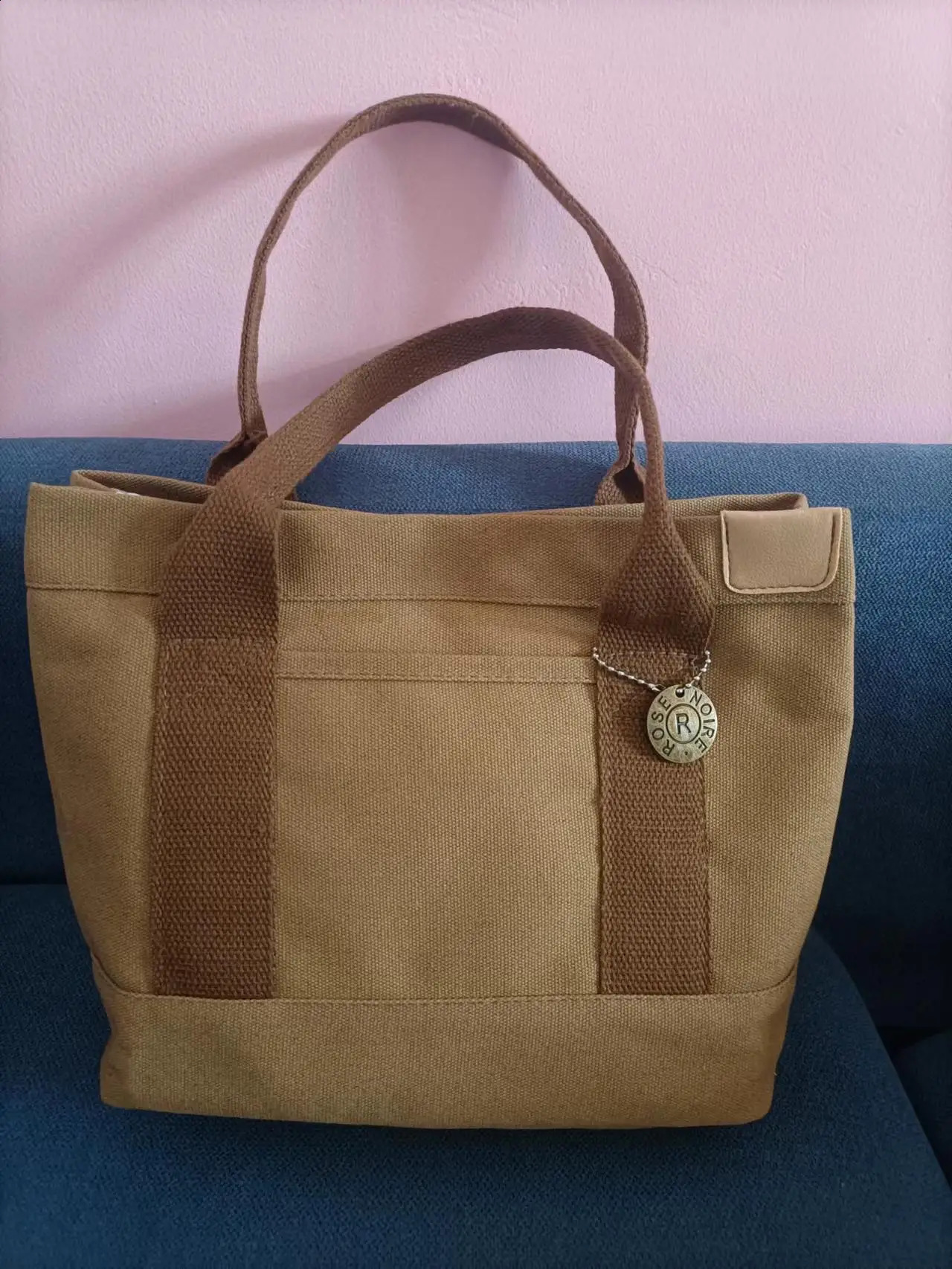 Daily lunch bag practical large capacity handbag womens shopping canvas bag student backpack 250410