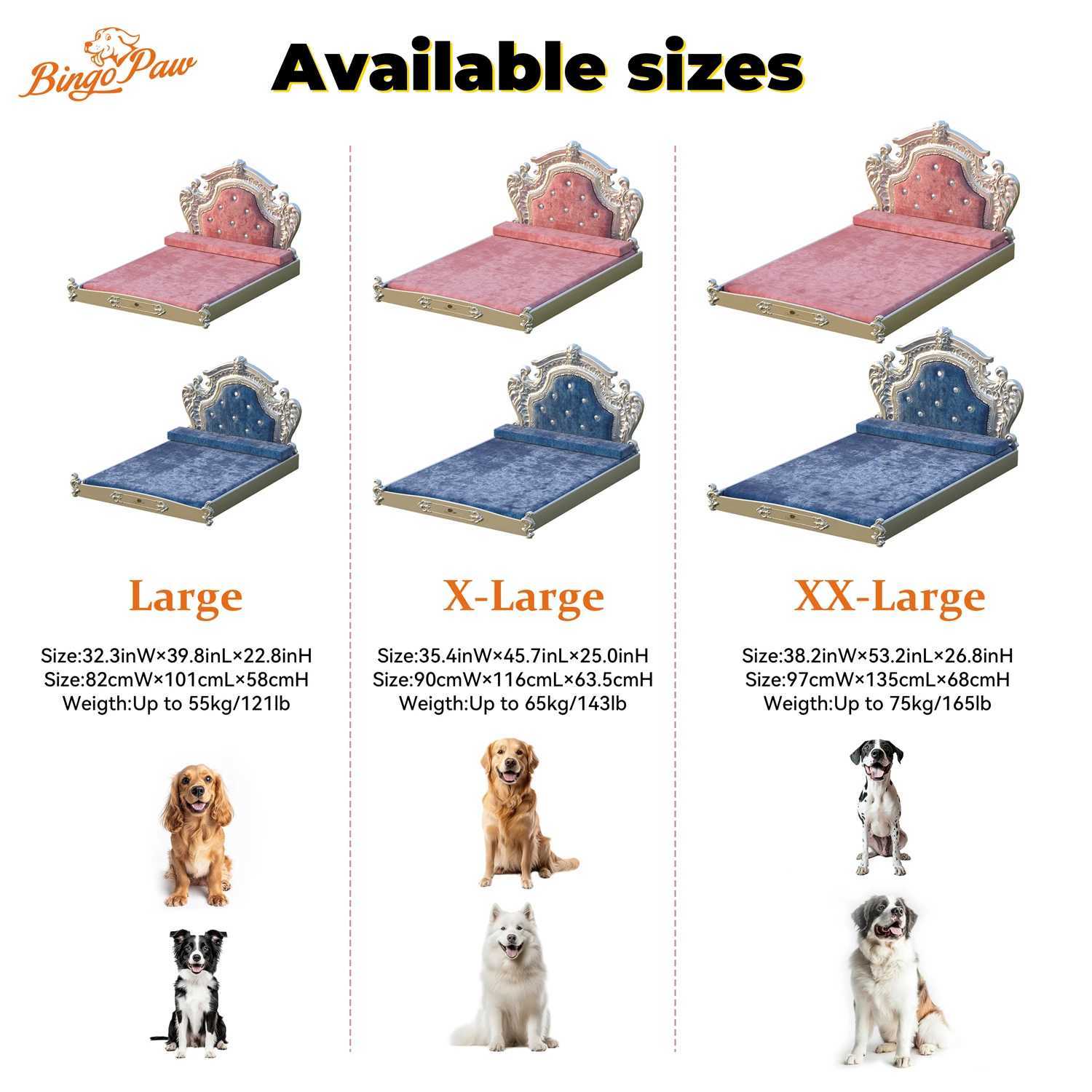 XXLarge Luxury Pet Bed with Top Panel and Washable Dutch Velvet Cover Dog and Cat Bed High Elasticity Sponge X250412