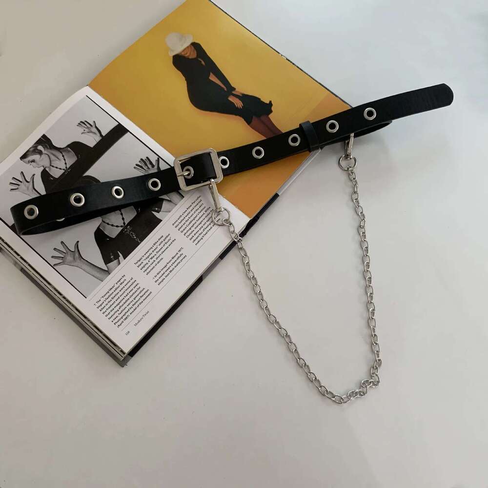 Women Fashion Waist PU Fanny Simple Women's Gift Belt Bag Phone Chain Bags For Lady Casual Pack Female Purse Black