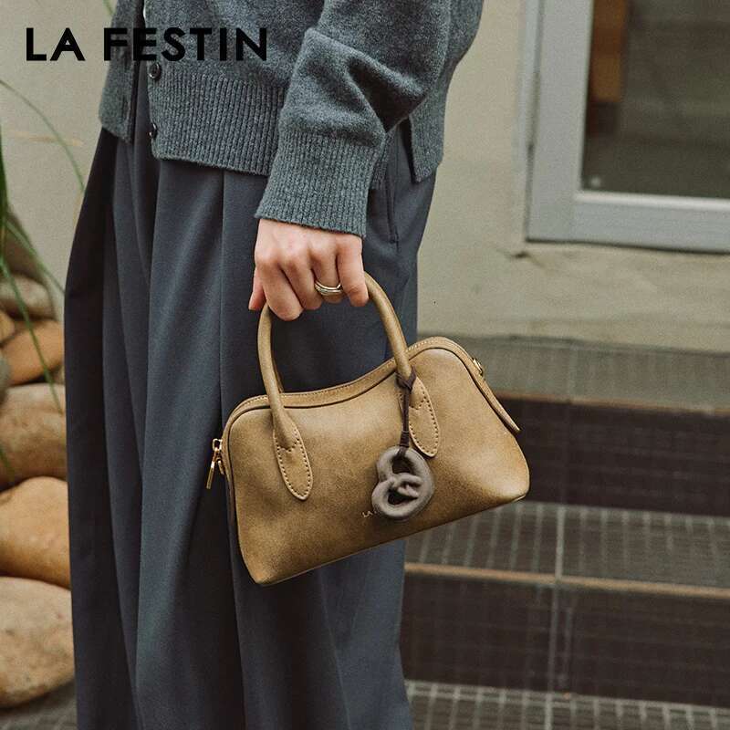 LA FESTIN Original Handbags Women Popular Shoulder Crossbody 2025 New Casual Bag Fashion Leather Bags