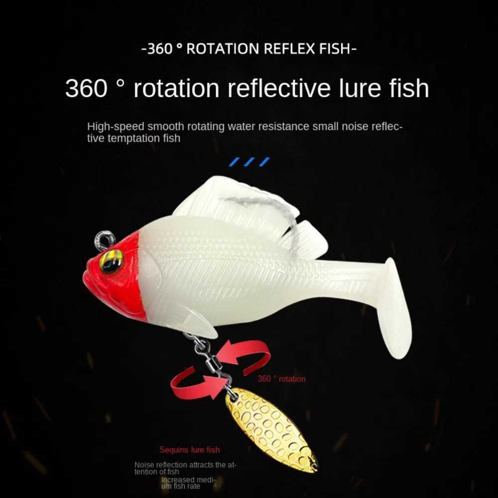Dark Sleeper Fishing Lures For Perch Soft Plastic Bait Artificial Jig Swimbait Pike Bass Shad Trout Silicone Lure Sea Wobblers Z250411