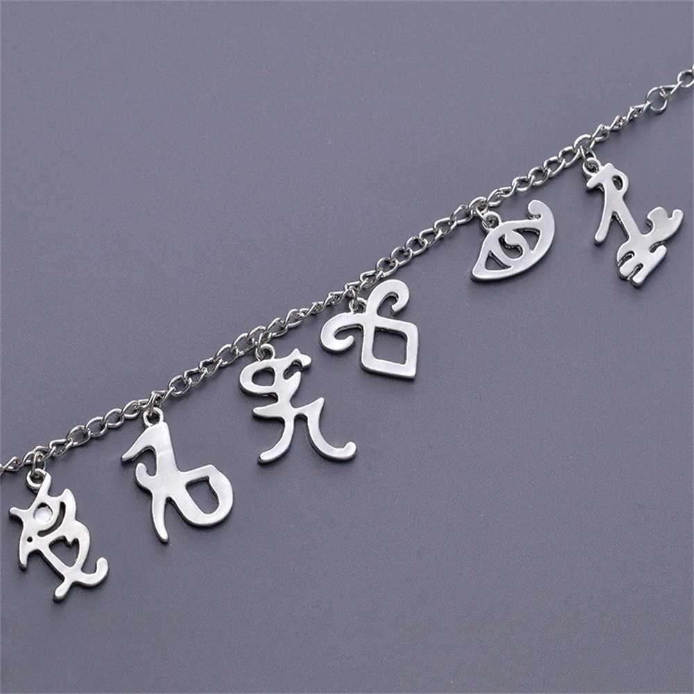 Hot The Mortal Instruments City of Bones Bracelet Inspired Angel Power Rune Symbols Bracelet Shadowhunters Ispired Charm JewelryC250411
