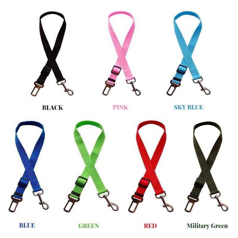 Adjustable pets cats dogs car seats pet seats vehicles dog harnesses lead clips safety Lr towing dog collars dog accessories Y250412