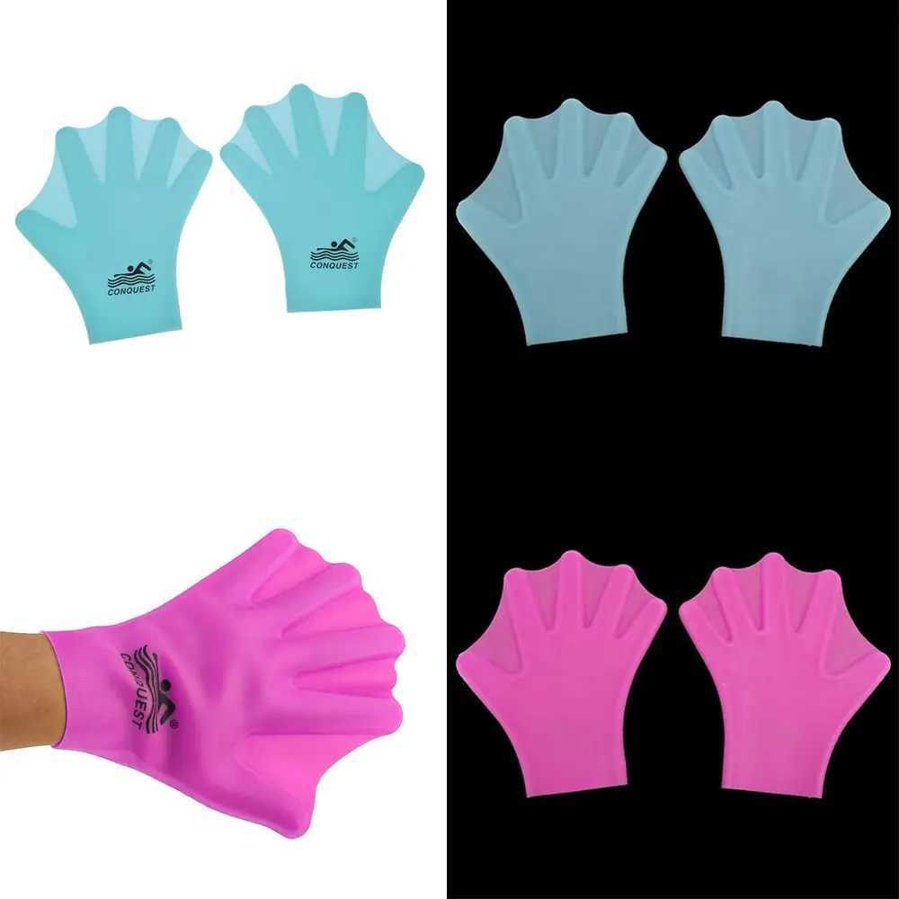 1 pair of silicone hand pads for swimming net gloves suitable for adults children and childrenY250412