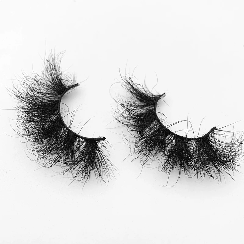 Mikiwi FL Super Fluffy Wholesale Short Wispy Mink Eyelashes Bulk Makeup Lashes 3D Mink Strip Dramatic Reusable False Eyelashes 250410