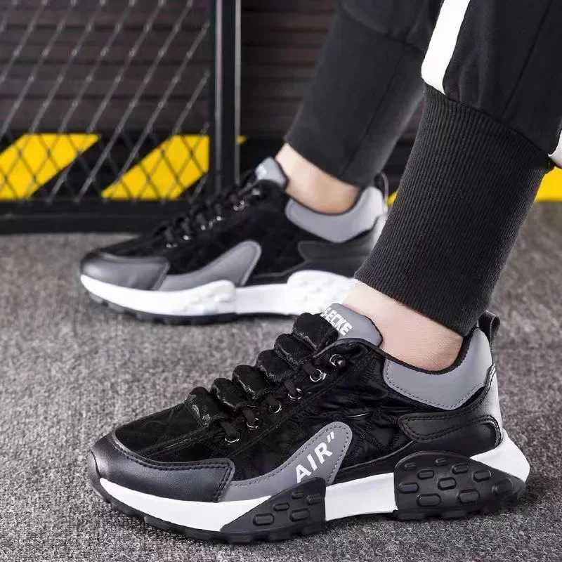 White trend casual sports fashion shoes mens running shoes tennis sports shoes mens jogging sports shoes Masculinos Hombre W250412