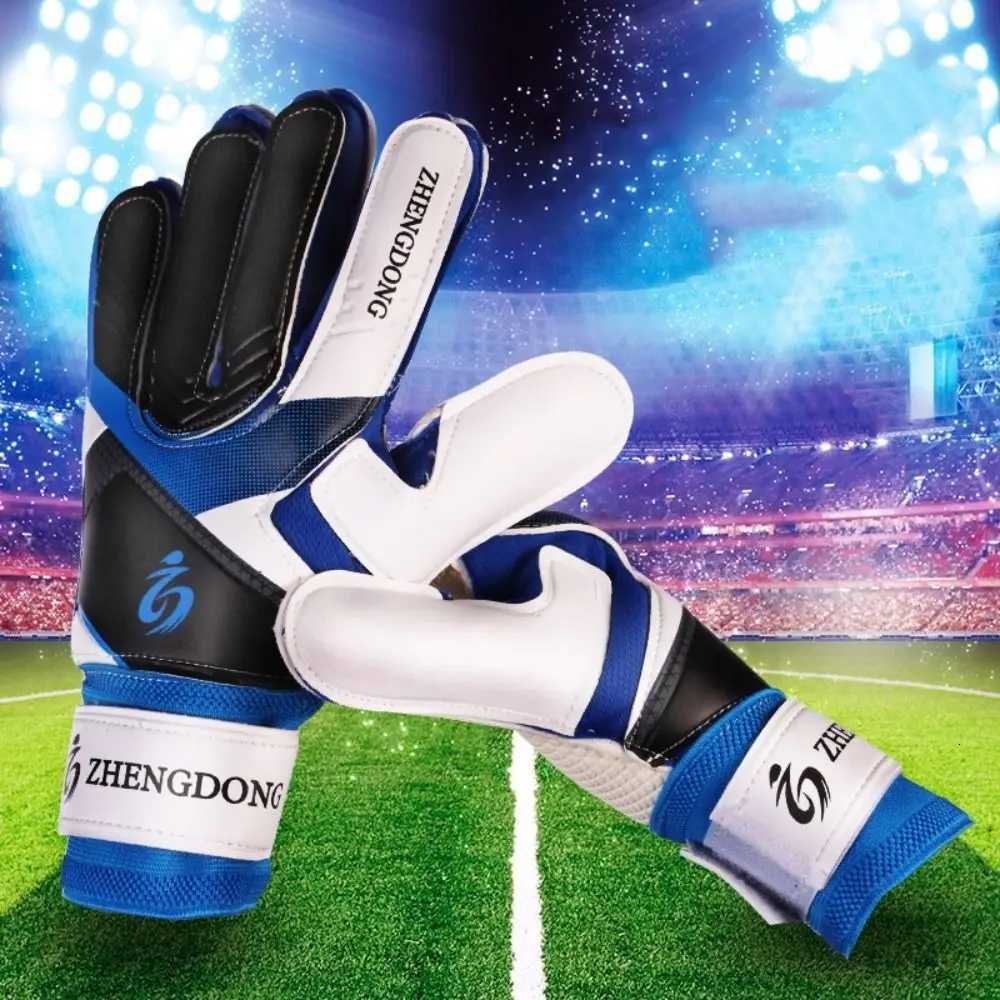 Wear-resistant Football Gloves Excellent Anti-slip Goalkeeper Training Gloves Colorful Thick Latex Football Training GlovesW251112