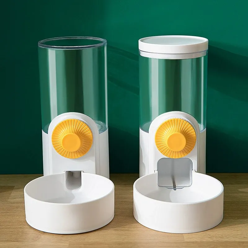 Hanging Automatic Pet Feeder Water Dispenser Set for Cats, Rabbits, Birds - Gravity Food Bowl & Waterer Free shipping