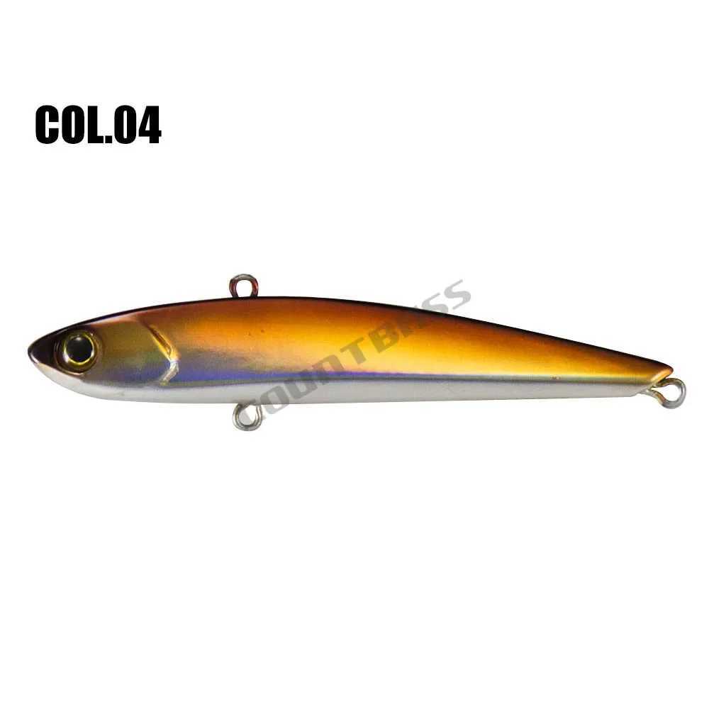 COUNTBASS Vibration Hard Bait 65mm 75mm 90mm Sinking Fishing Lure Anglers Lipless Crankbait Hard Bait Wobbler Leurre Z250411