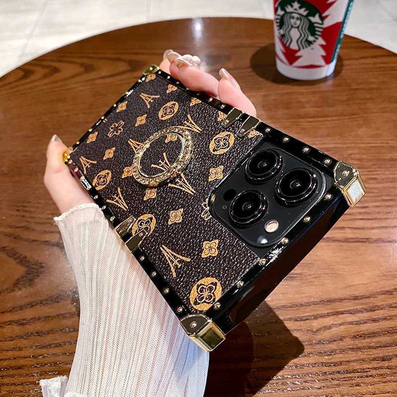 Luxury Leather Phone Case For iPhone16 14 13 12 11 15ProMax XS XR Samsung S 20 21 22 23 S24 Plus Ultra Fe Note 10 Holder Cover K251111