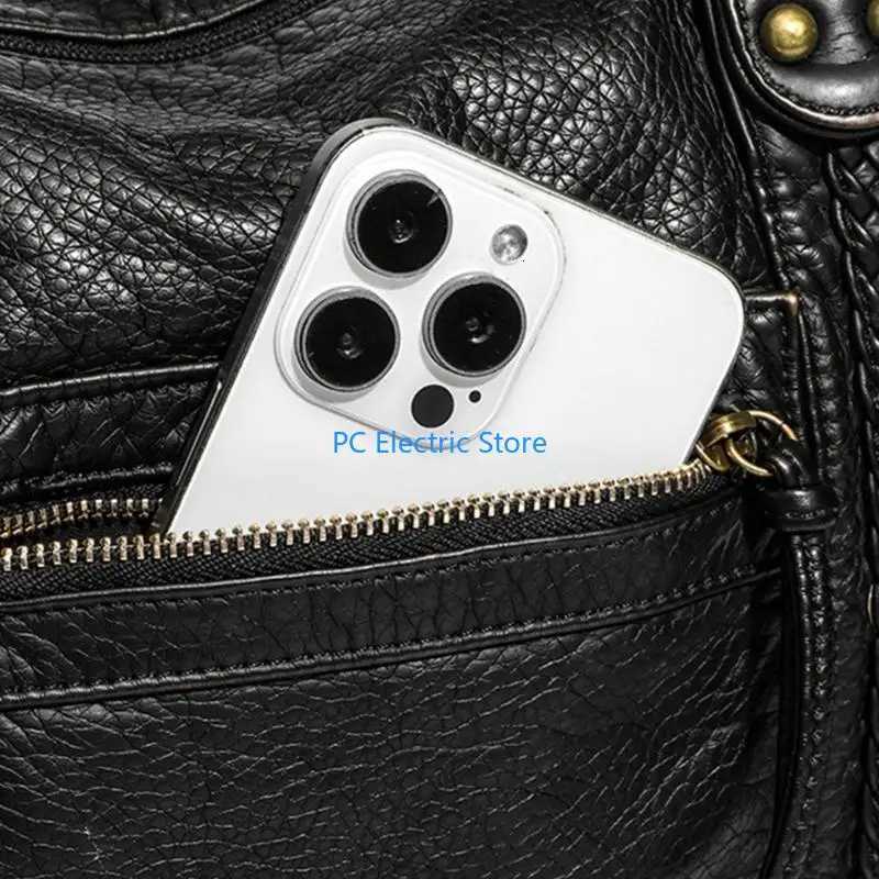 M68C Practical PU Leather Crossbody Bags Shoulder Bag With Multiple CompartmentsW251112