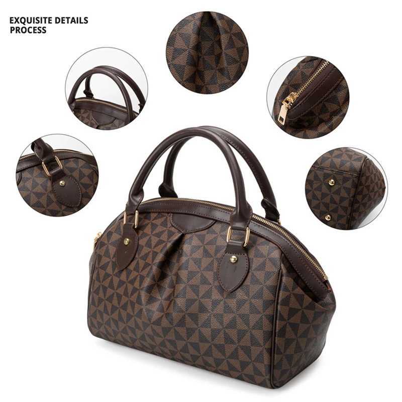 New Fi Womens Bag Trend Brand Leisure Shell Bag Large Capacity Personalized Garbage Bag Designer Luxury HandbagXJ250412