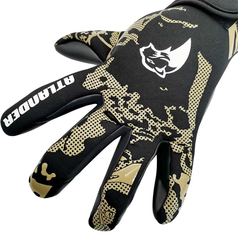 Adult and Childrens Football Goalkeeper Gloves Latex Wear resistant Sports Gloves Professional Match Anti slip Football Goalkeeper GlovesXJ250412