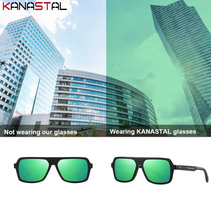 Men Cycling Sunglasses UV400 Polarized Sun Glasses Women Acetate Eyeglasses Frame Driving Beach Goggles Anti Glare Shade EyewearC250411