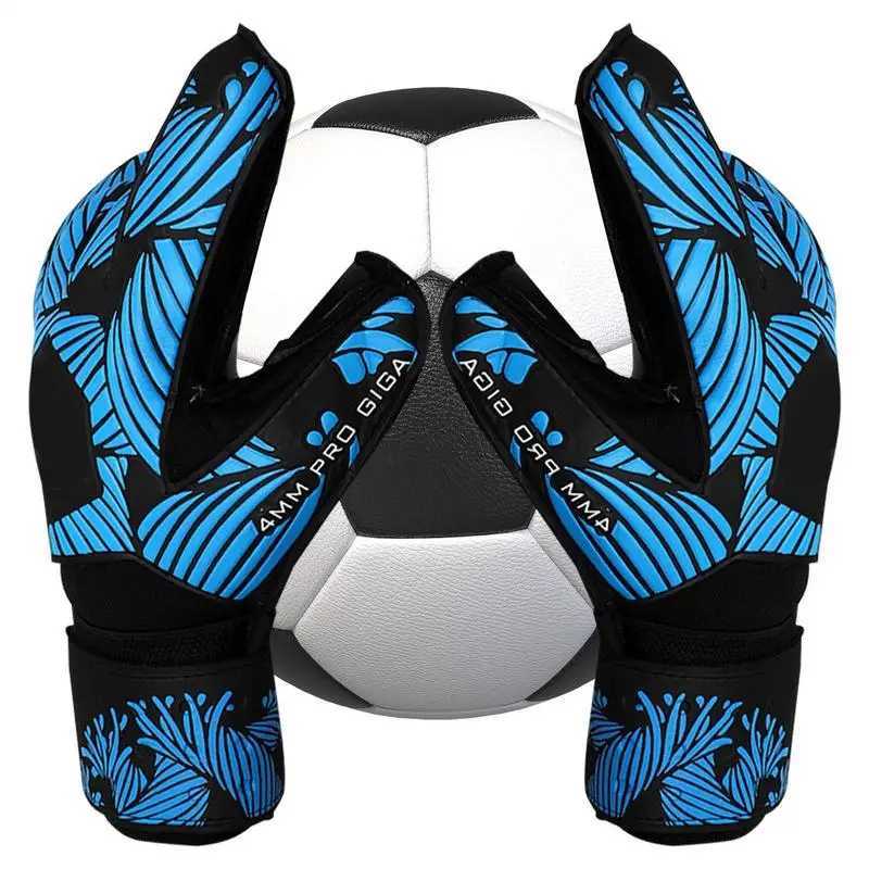 Goalkeeper gloves high grip football gloves breathable adjustable sports gloves game protective equipment for teenagers and childrenXJ250412
