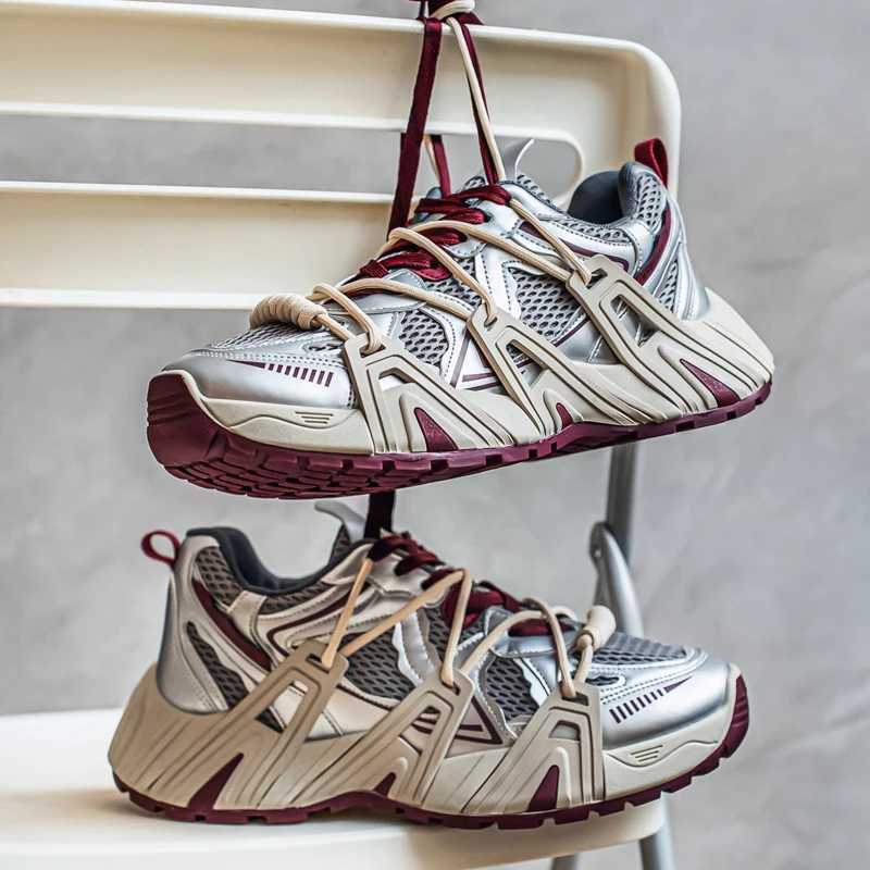 Mens Casual Sneakers Retro To Do Old Lovers Sports Platform Running Shoes High Quality Luxury Fashion Mens SneakersC250411