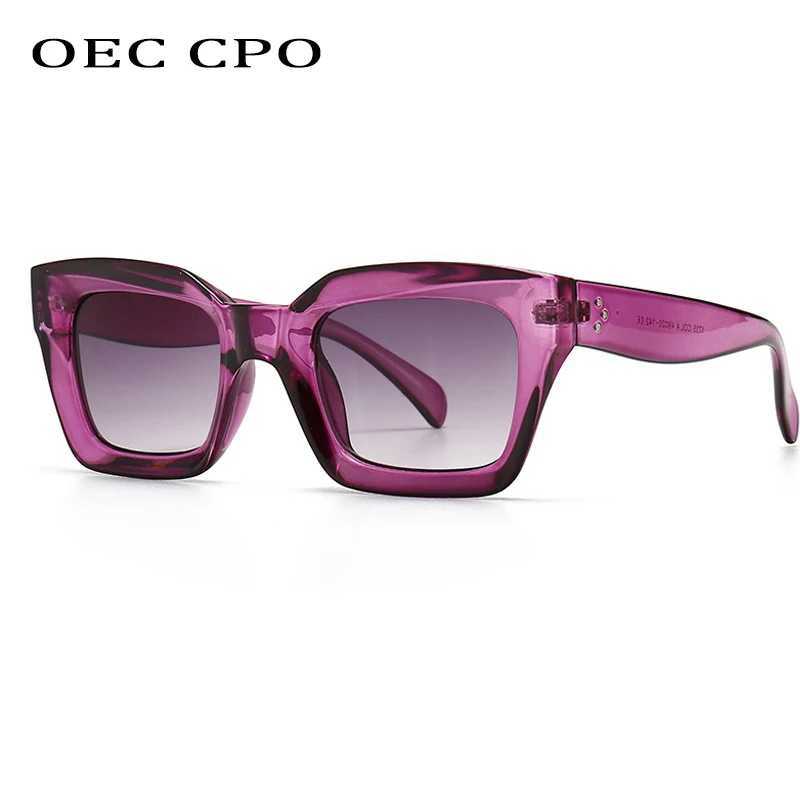 Cool Colorful Square Sunglasses Women Men New Brand Design Vintage Sun Glasses For Women Unique Flat Top Eyewear Shades UV400 Z250411