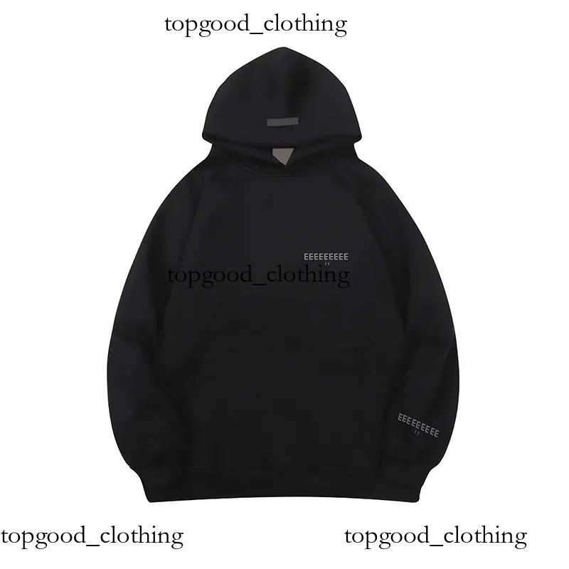 Essintals Hooded Mens Designer Man Woman Pullover Long Sleeve O-Neck Letter Printed Overcoat Streetwear Essential Hoodies Jumper Zip Up Hoodie Tops Sweatpants 24b