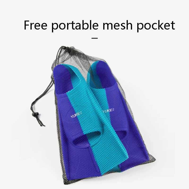 Swimming fins Adult and child specific duck foot training lapel professional freestyle diving foot swimming equipmentY250412