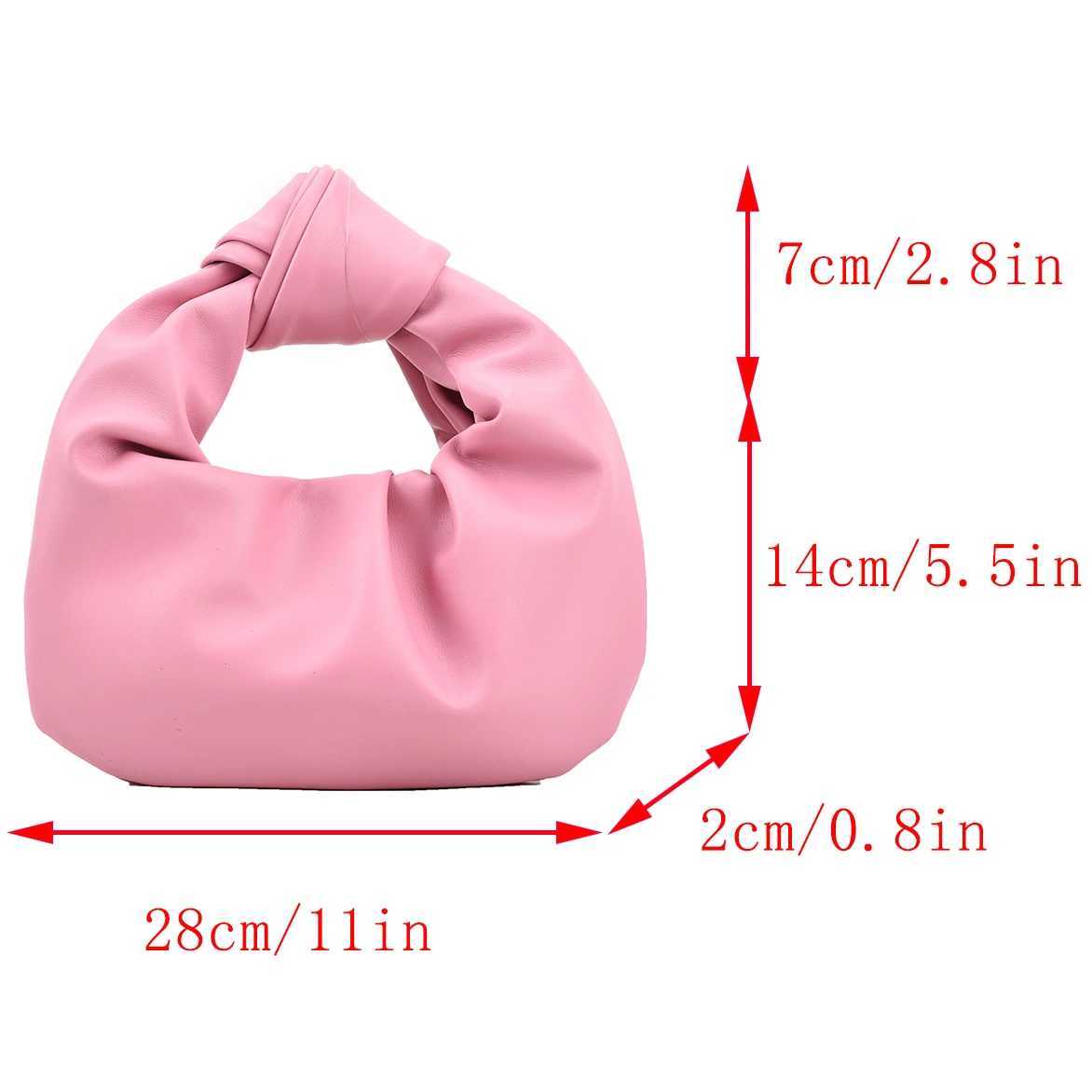 2023 Fi Tramp Bag Luxury Designer Handbag Brand Womens Handbag Knotted Handbag Purple Green Pu Leather Womens BagXJ250412