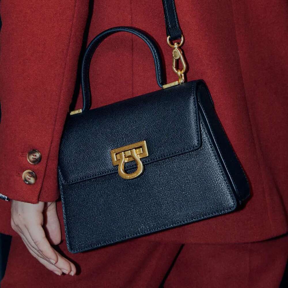 LA FESTIN 2024 New Trend Retro Mini Book Handbag Fashion Design Shoulder Portable Messenger Leather Female Crossbody Bag