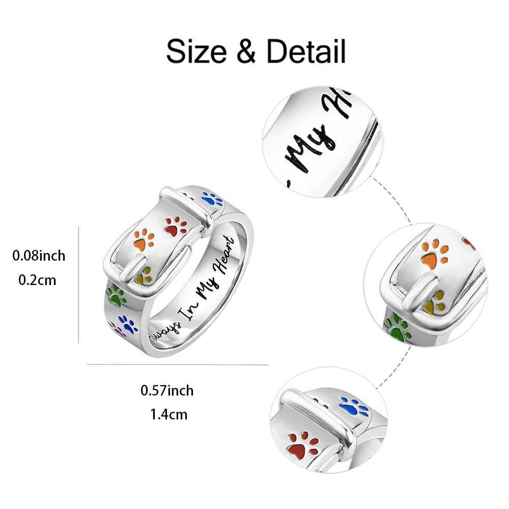 Tren color printed collar and rings Coolpad for jewelry Valentines Day gifts for female mothers family and friendsXJ250412