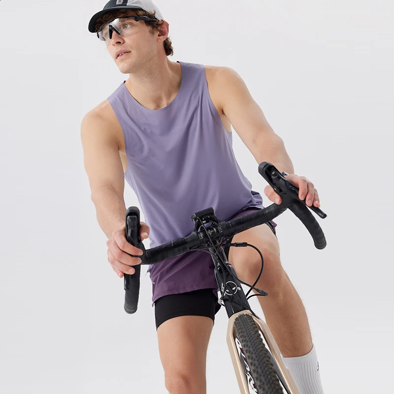 Mens Summer Sports Vest Set Quick Dry Running Sweatsuit Gym Training Fitness Sportswear with Shorts for Jogging Tracksuit 250407